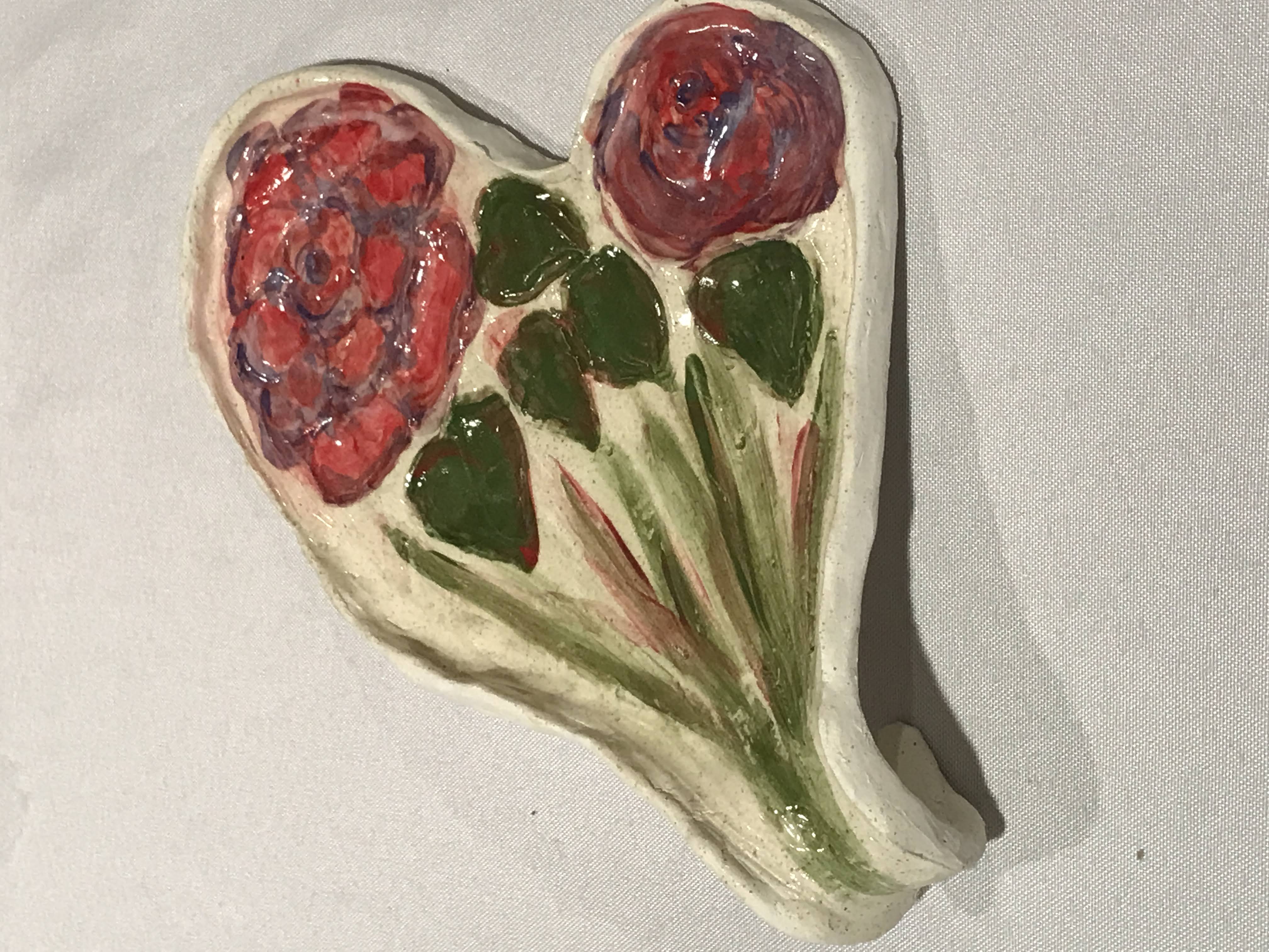 Roses Spoon Rest